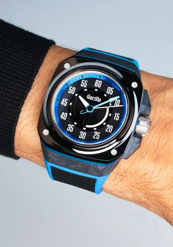 Watch Fastback Carbon Galaxy Blue