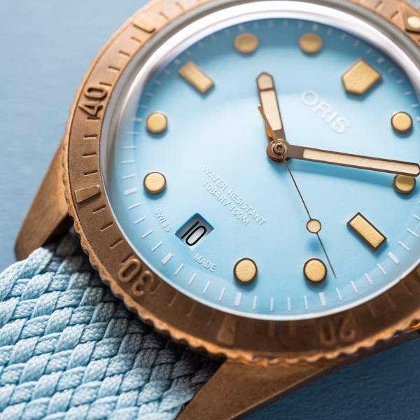 Oris Divers Sixty-Five Dial: blue