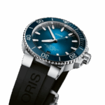 Oris Aquis Date Cal. 400 Caoutchouc-strap black