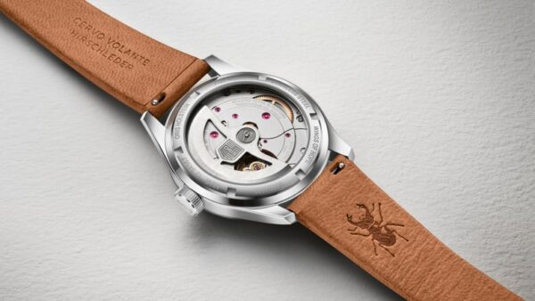 Wings of Hope Limited Edition Dial: silvered, arab num Leather strap brown