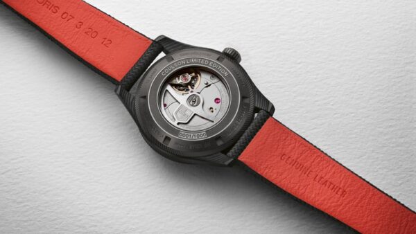 Coulson Limited Edition Dial: red Textile strap black