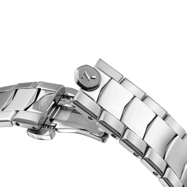 SS Case, Silver Brushed Dial, Stainless Steel Band