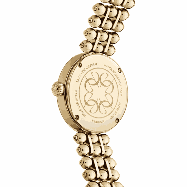 GP Case, 4pcs Diamonds on Index, White MOP Dial, GP