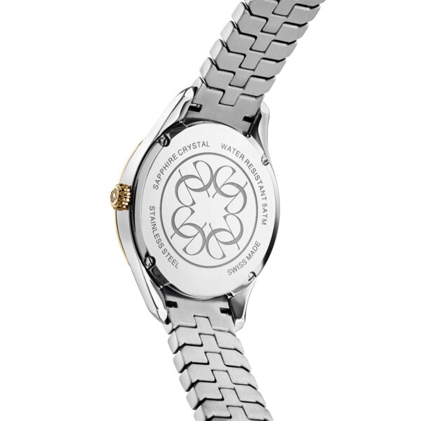 SS Case, GP bezel & crown, Diamonds on dial and Index, Green Dial, GP Band-Butterfly Buckle